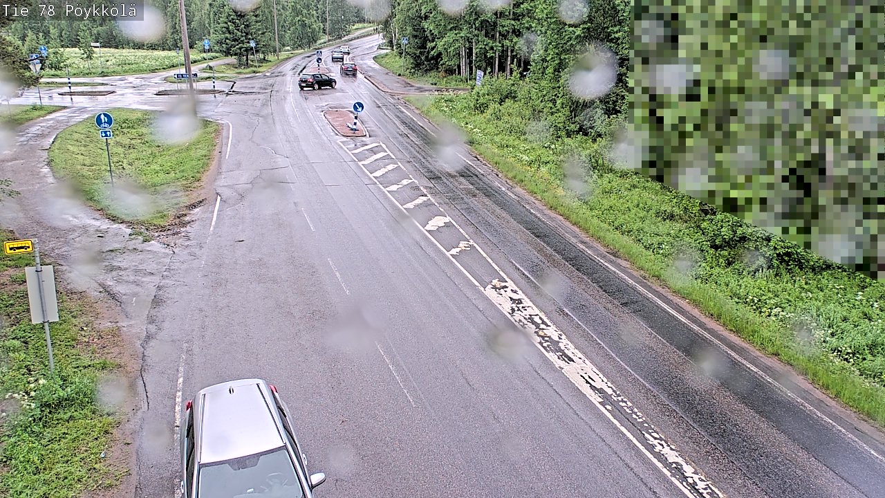Kelikamerat Kuva Tie 78 Rovaniemi, Pöykkölä, Rovaniemi, Lappi