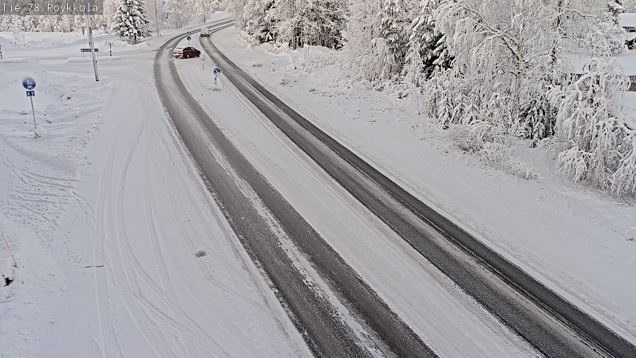 Kelikamerat Kuva Tie 78 Rovaniemi, Pöykkölä, Rovaniemi, Lappi