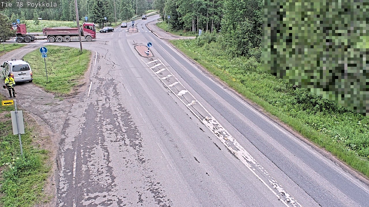 Kelikamerat Kuva Tie 78 Rovaniemi, Pöykkölä, Rovaniemi, Lappi
