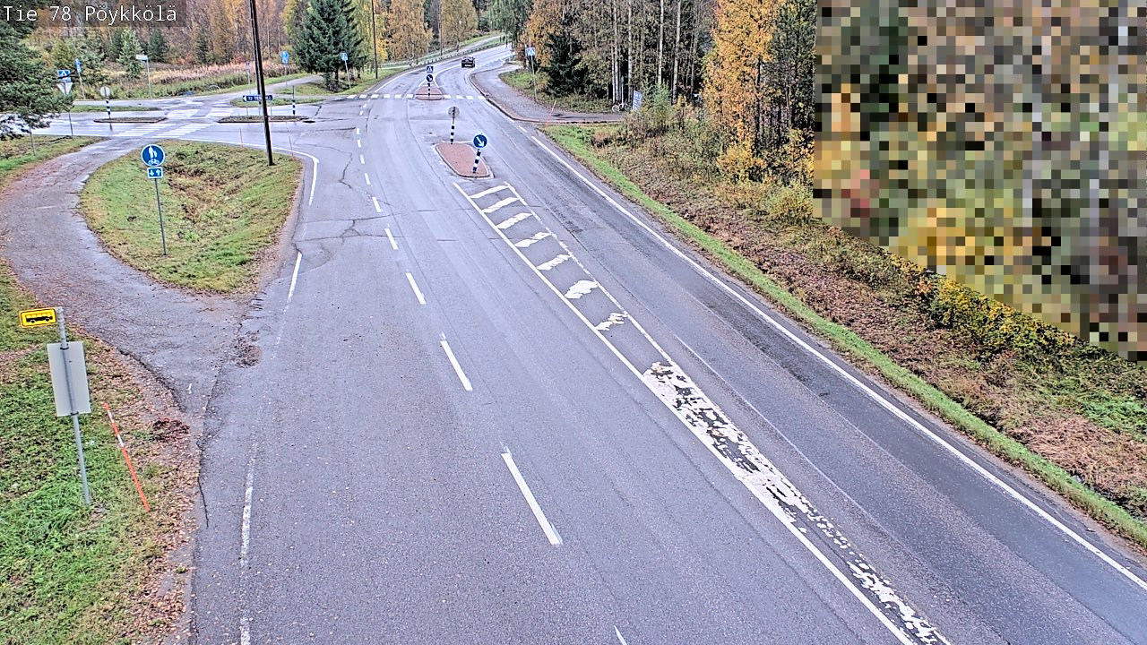 Kelikamerat Kuva Tie 78 Rovaniemi, Pöykkölä, Rovaniemi, Lappi