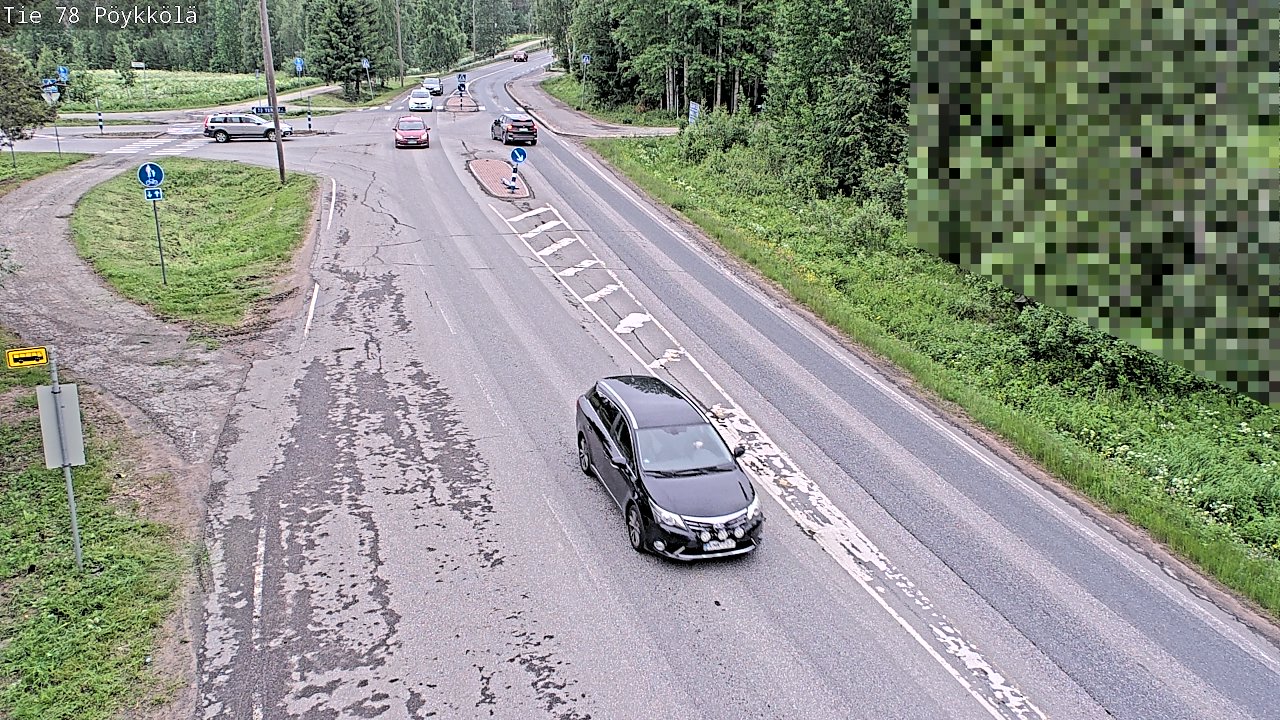 Kelikamerat Kuva Tie 78 Rovaniemi, Pöykkölä, Rovaniemi, Lappi