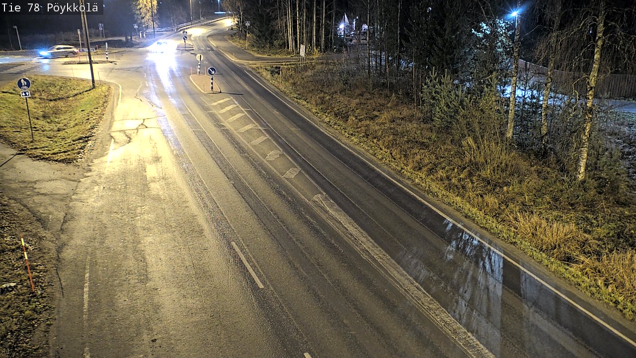 Kelikamerat Kuva Tie 78 Rovaniemi, Pöykkölä, Rovaniemi, Lappi
