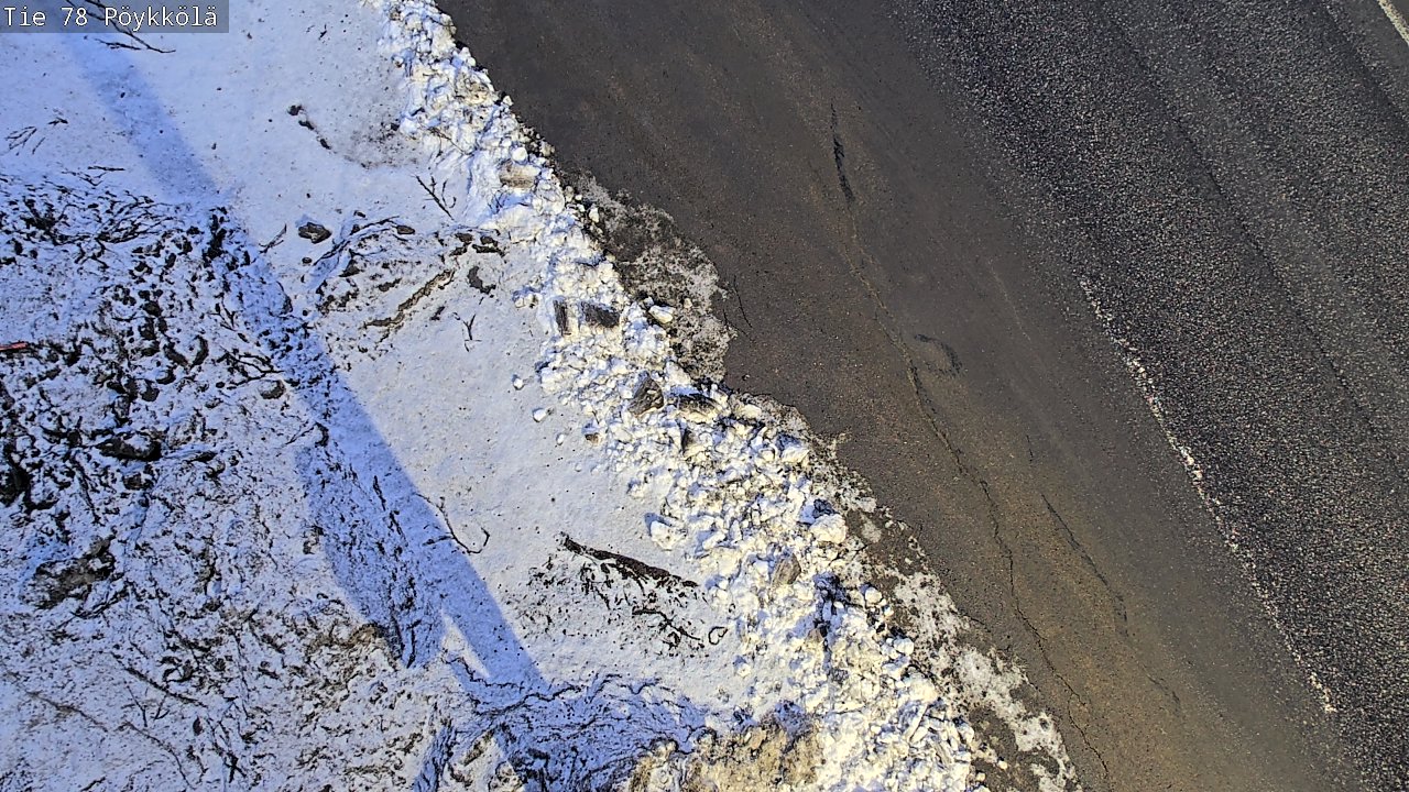 Kelikamerat Kuva Tie 78 Rovaniemi, Pöykkölä, Rovaniemi, Lappi