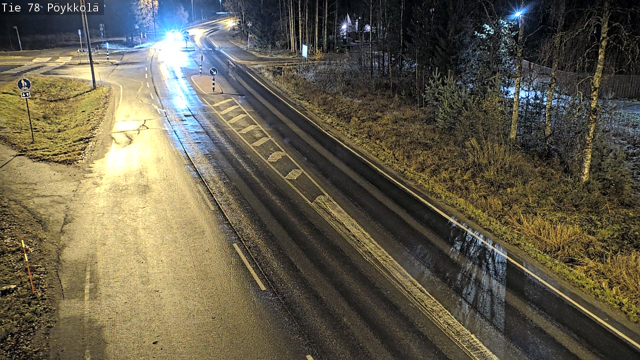 Kelikamerat Kuva Tie 78 Rovaniemi, Pöykkölä, Rovaniemi, Lappi