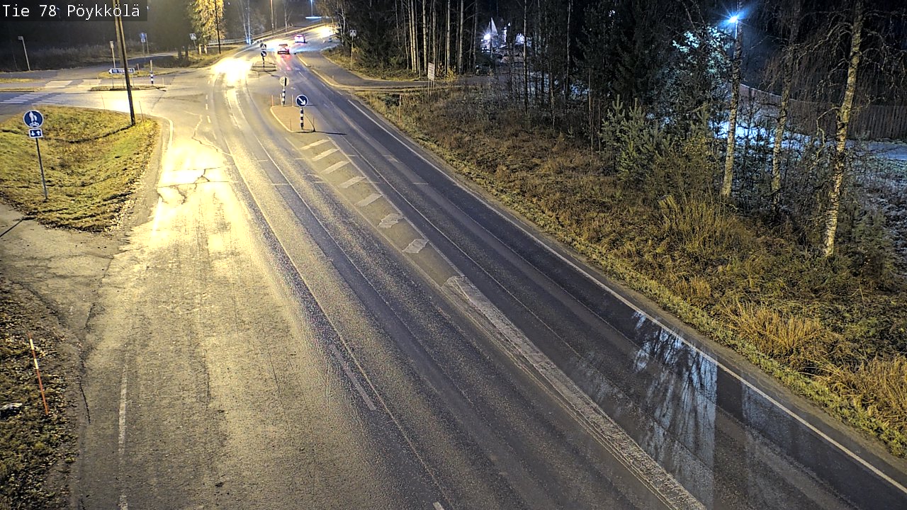 Kelikamerat Kuva Tie 78 Rovaniemi, Pöykkölä, Rovaniemi, Lappi