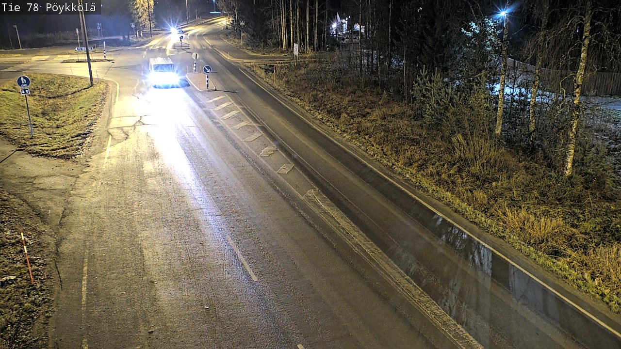 Kelikamerat Kuva Tie 78 Rovaniemi, Pöykkölä, Rovaniemi, Lappi