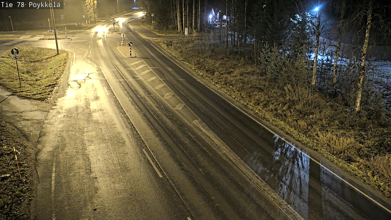 Kelikamerat Kuva Tie 78 Rovaniemi, Pöykkölä, Rovaniemi, Lappi