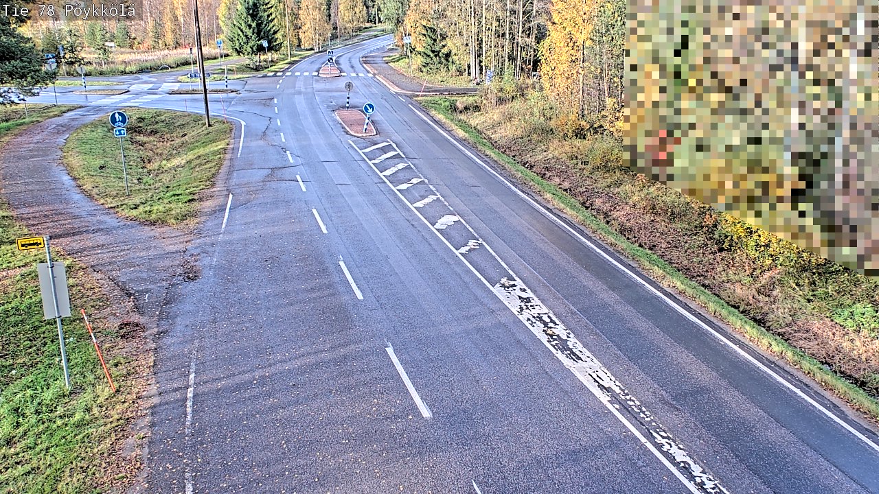 Kelikamerat Kuva Tie 78 Rovaniemi, Pöykkölä, Rovaniemi, Lappi
