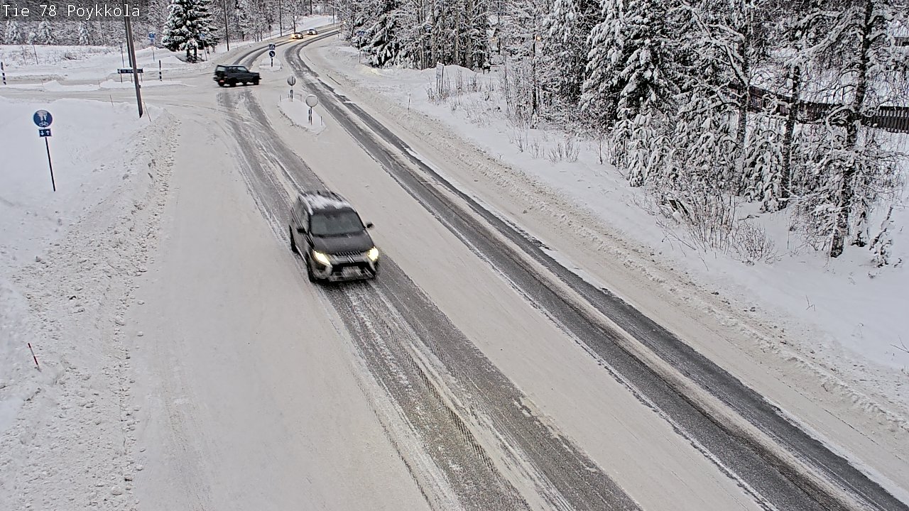 Kelikamerat Kuva Tie 78 Rovaniemi, Pöykkölä, Rovaniemi, Lappi