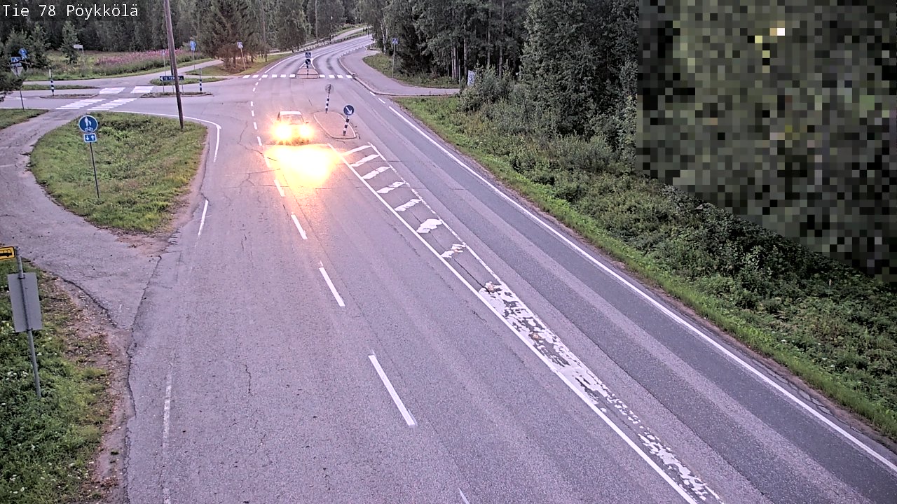 Kelikamerat Kuva Tie 78 Rovaniemi, Pöykkölä, Rovaniemi, Lappi