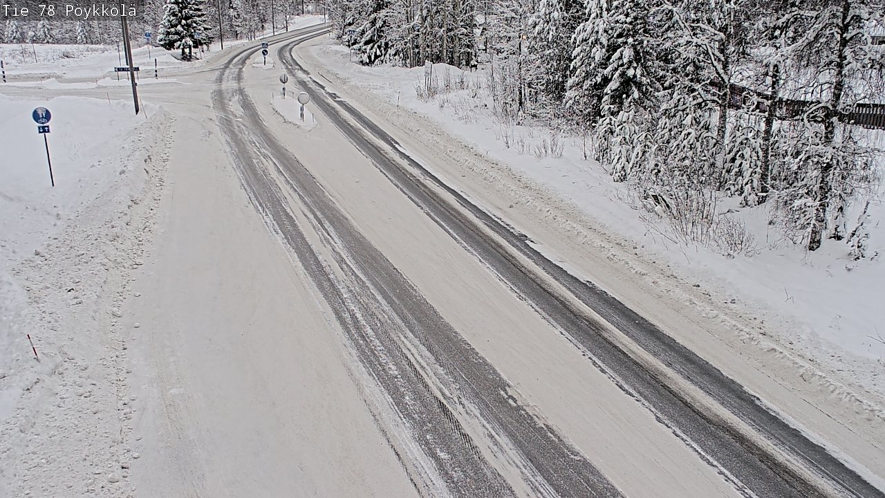 Kelikamerat Kuva Tie 78 Rovaniemi, Pöykkölä, Rovaniemi, Lappi