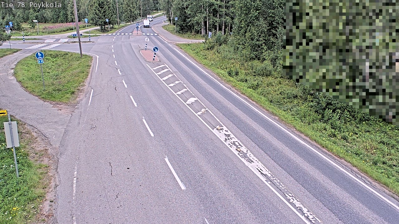Kelikamerat Kuva Tie 78 Rovaniemi, Pöykkölä, Rovaniemi, Lappi