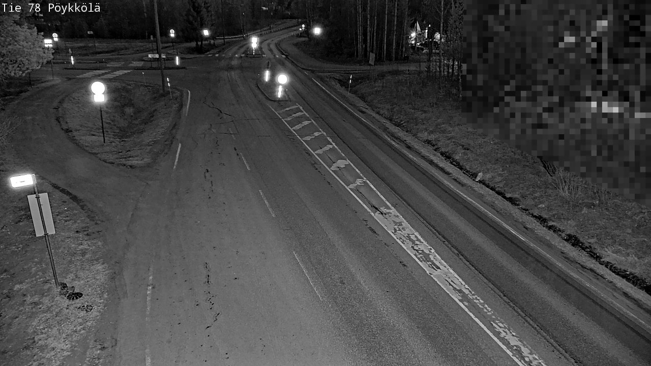 Kelikamerat Kuva Tie 78 Rovaniemi, Pöykkölä, Rovaniemi, Lappi