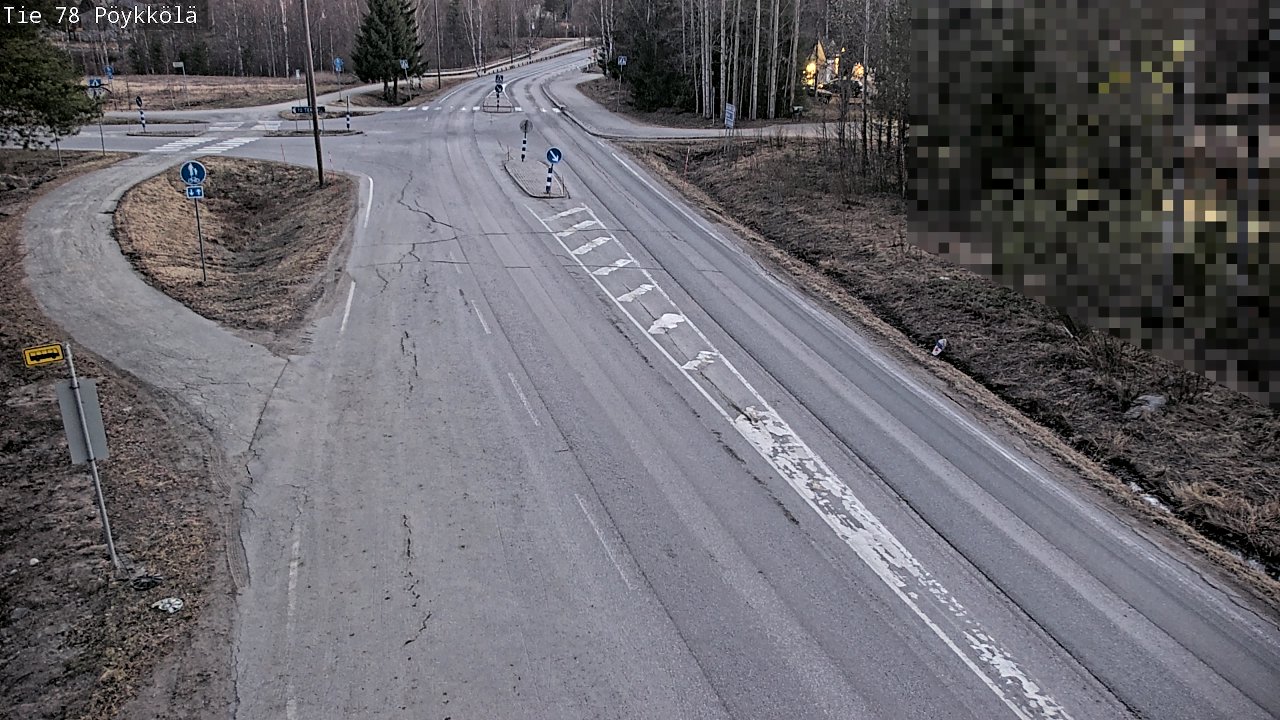 Kelikamerat Kuva Tie 78 Rovaniemi, Pöykkölä, Rovaniemi, Lappi
