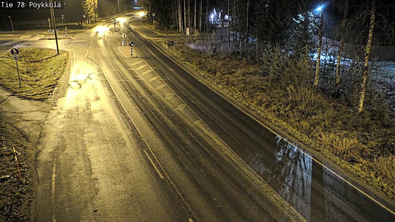 Kelikamerat Kuva Tie 78 Rovaniemi, Pöykkölä, Rovaniemi, Lappi