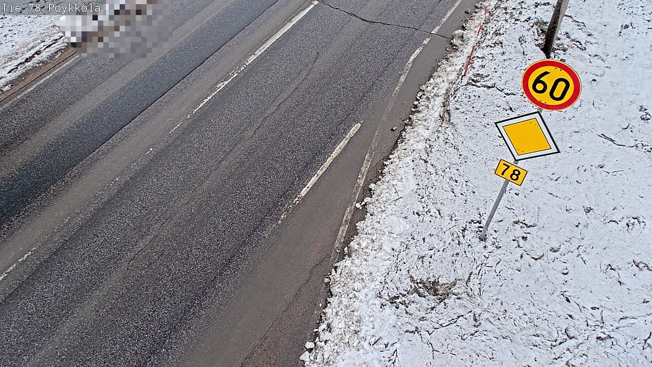 Kelikamerat Kuva Tie 78 Rovaniemi, Pöykkölä, Rovaniemi, Lappi