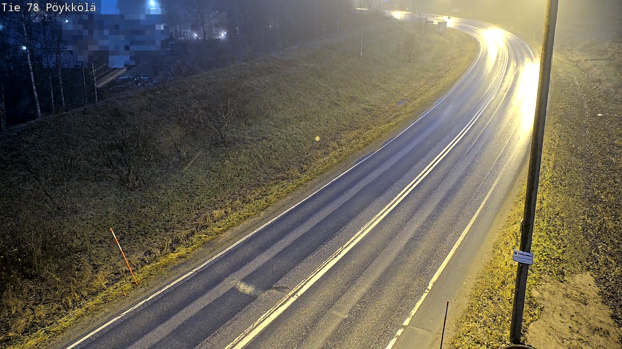 Kelikamerat Kuva Tie 78 Rovaniemi, Pöykkölä, Rovaniemi, Lappi