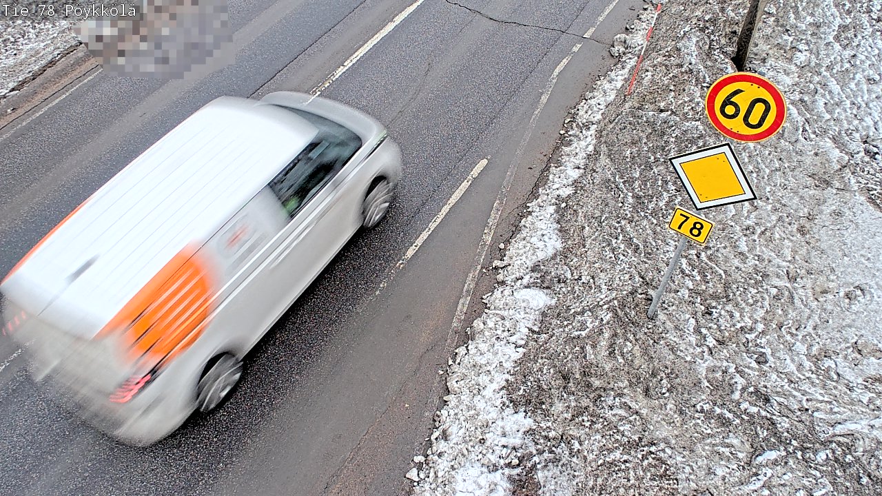 Kelikamerat Kuva Tie 78 Rovaniemi, Pöykkölä, Rovaniemi, Lappi