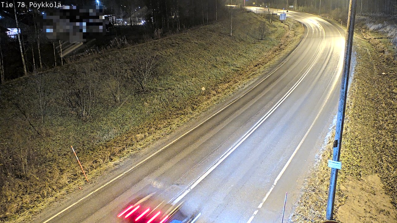 Kelikamerat Kuva Tie 78 Rovaniemi, Pöykkölä, Rovaniemi, Lappi