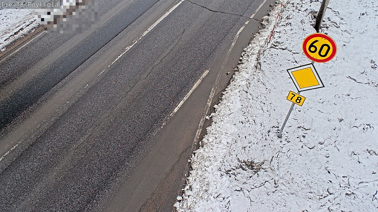 Kelikamerat Kuva Tie 78 Rovaniemi, Pöykkölä, Rovaniemi, Lappi