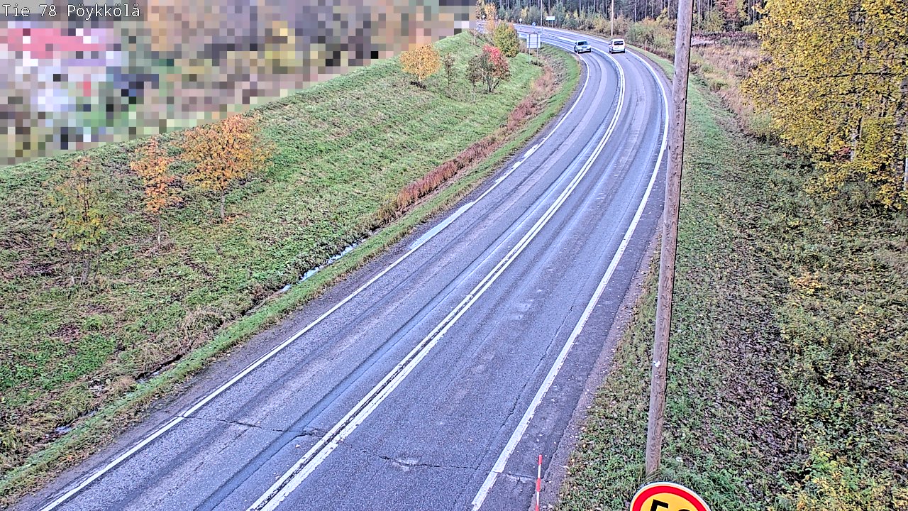 Kelikamerat Kuva Tie 78 Rovaniemi, Pöykkölä, Rovaniemi, Lappi