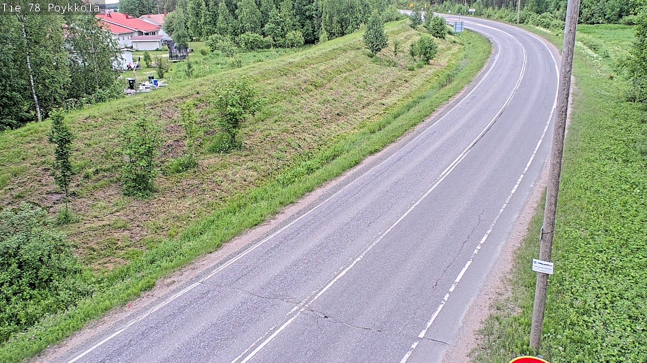 Kelikamerat Kuva Tie 78 Rovaniemi, Pöykkölä, Rovaniemi, Lappi