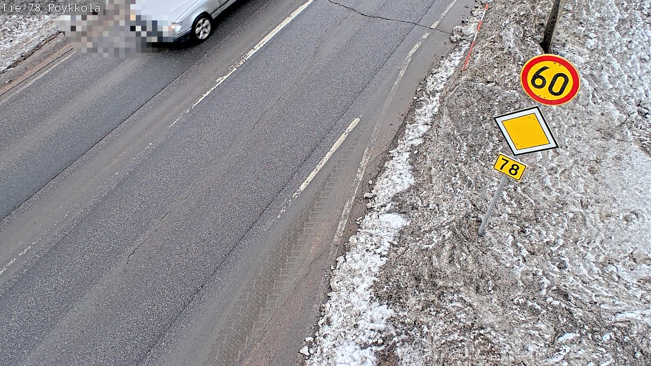 Kelikamerat Kuva Tie 78 Rovaniemi, Pöykkölä, Rovaniemi, Lappi