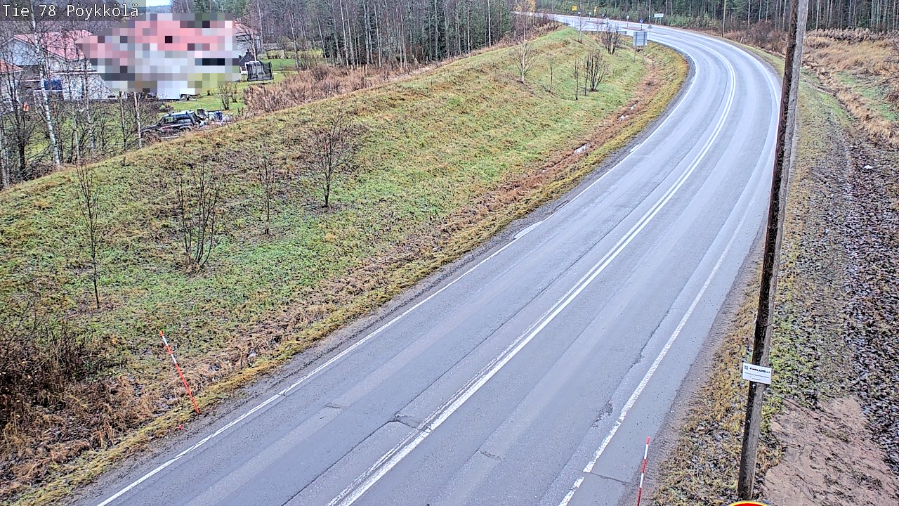 Kelikamerat Kuva Tie 78 Rovaniemi, Pöykkölä, Rovaniemi, Lappi
