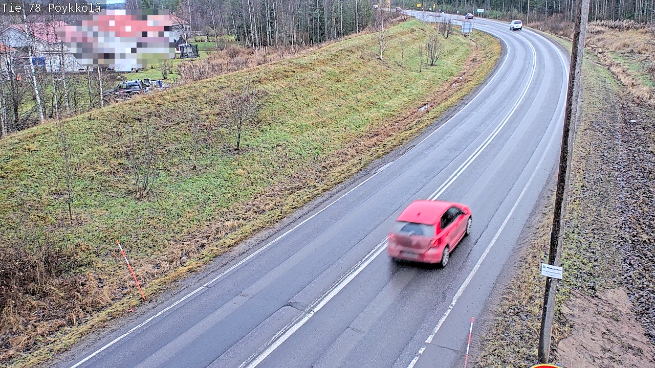 Kelikamerat Kuva Tie 78 Rovaniemi, Pöykkölä, Rovaniemi, Lappi