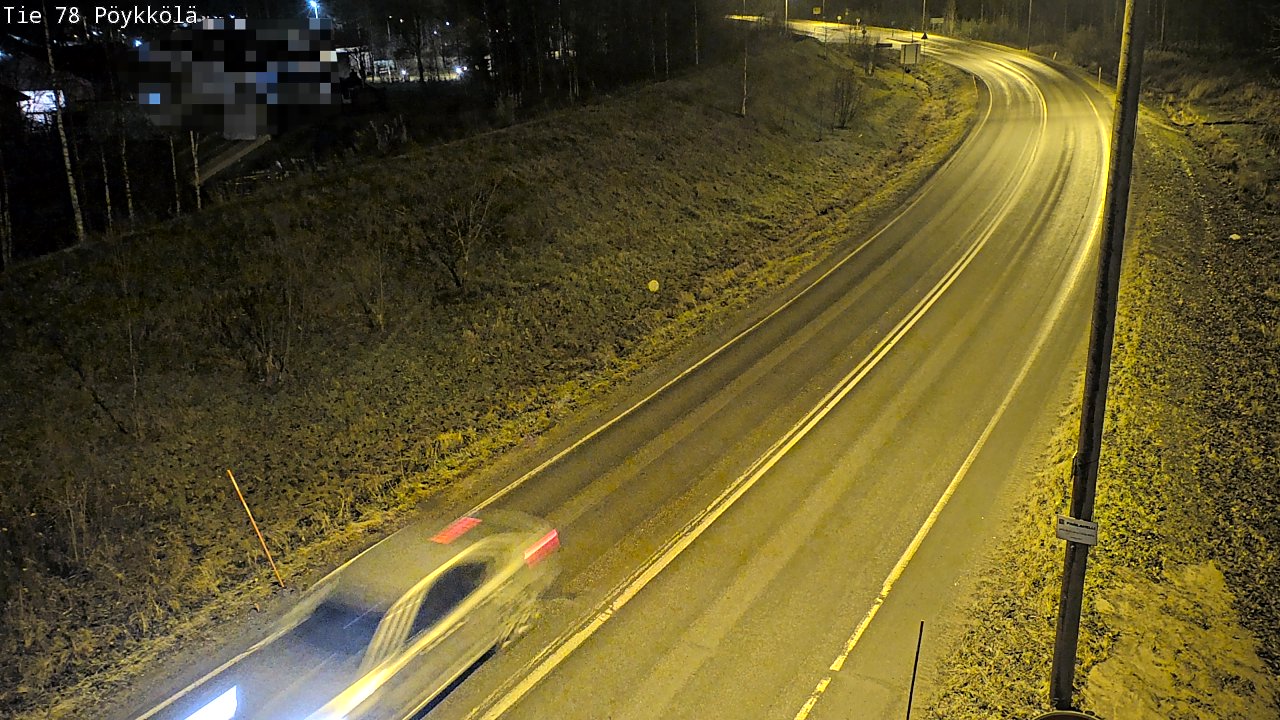 Kelikamerat Kuva Tie 78 Rovaniemi, Pöykkölä, Rovaniemi, Lappi