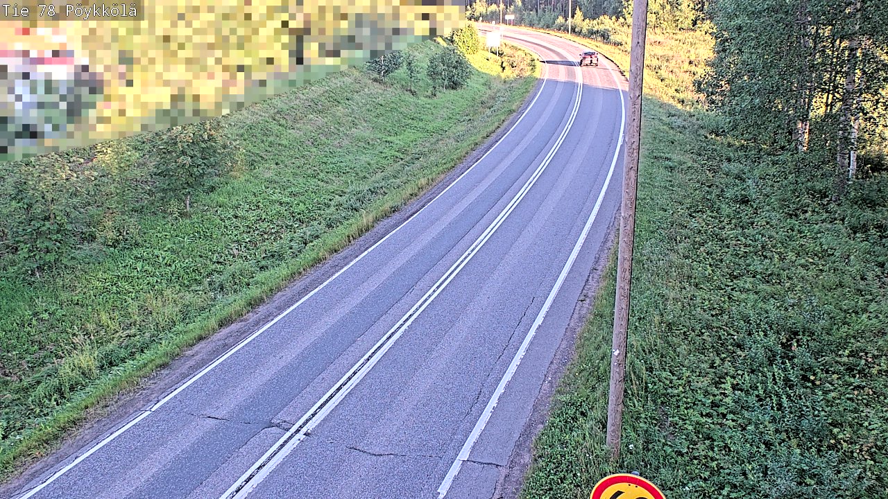 Kelikamerat Kuva Tie 78 Rovaniemi, Pöykkölä, Rovaniemi, Lappi