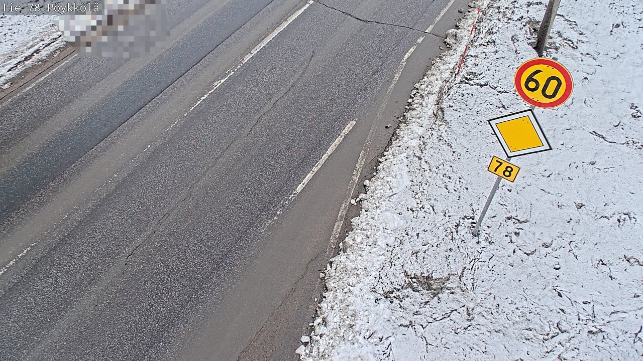 Kelikamerat Kuva Tie 78 Rovaniemi, Pöykkölä, Rovaniemi, Lappi