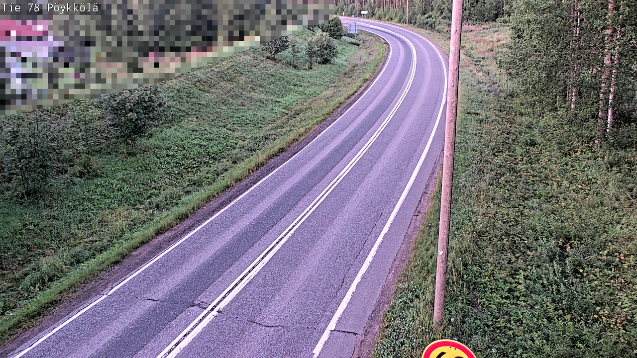 Kelikamerat Kuva Tie 78 Rovaniemi, Pöykkölä, Rovaniemi, Lappi