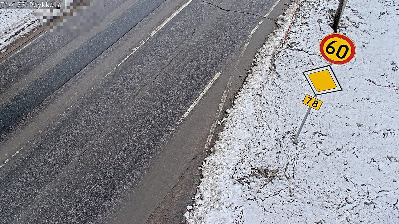 Kelikamerat Kuva Tie 78 Rovaniemi, Pöykkölä, Rovaniemi, Lappi