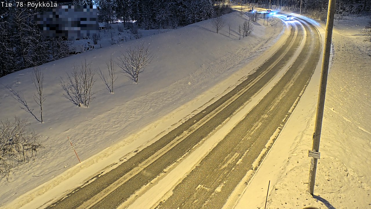 Kelikamerat Kuva Tie 78 Rovaniemi, Pöykkölä, Rovaniemi, Lappi