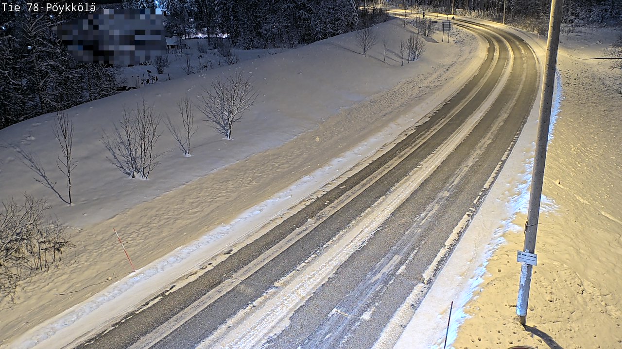 Kelikamerat Kuva Tie 78 Rovaniemi, Pöykkölä, Rovaniemi, Lappi