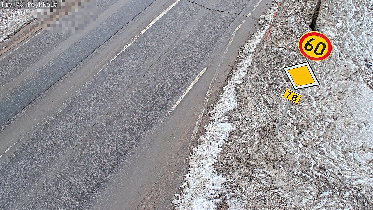 Kelikamerat Kuva Tie 78 Rovaniemi, Pöykkölä, Rovaniemi, Lappi