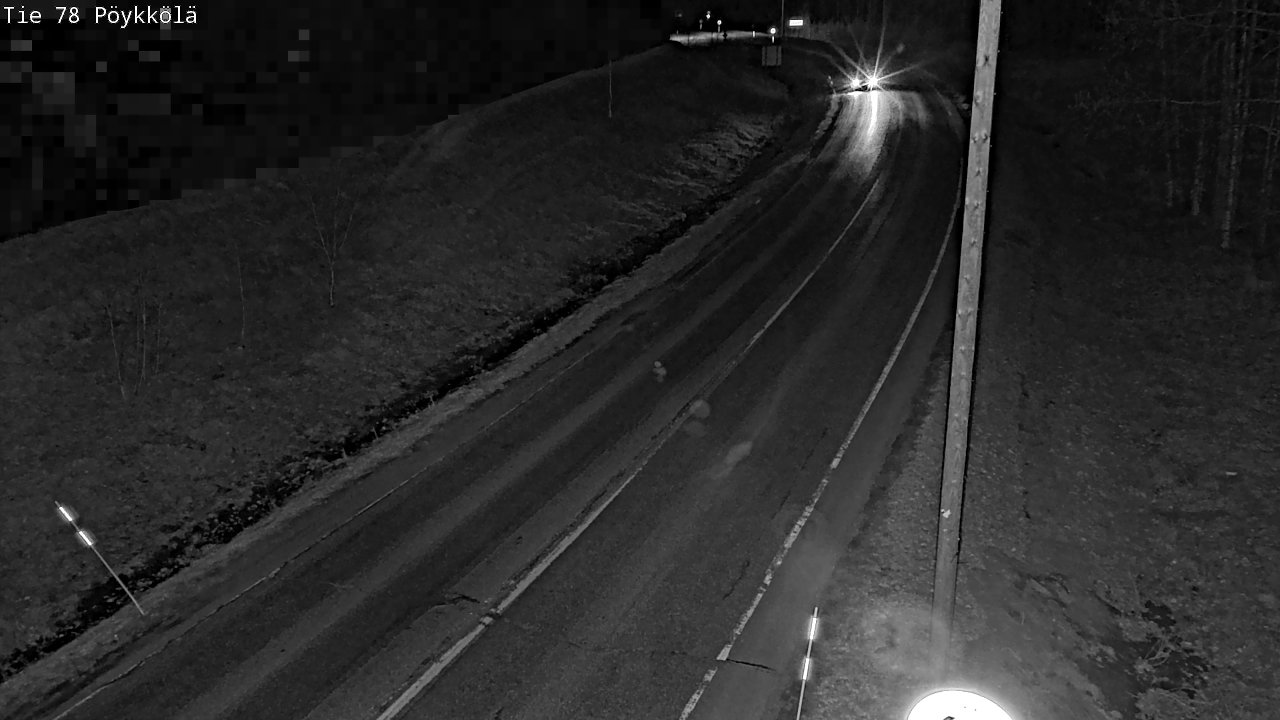 Weather Camera Image Road 78 Rovaniemi, Pöykkölä, Rovaniemi, Lappi