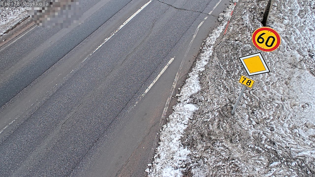 Kelikamerat Kuva Tie 78 Rovaniemi, Pöykkölä, Rovaniemi, Lappi