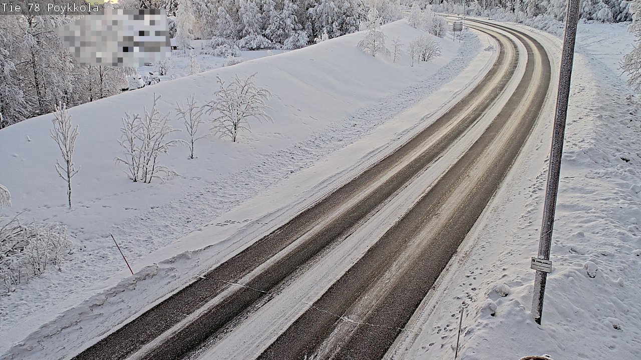 Kelikamerat Kuva Tie 78 Rovaniemi, Pöykkölä, Rovaniemi, Lappi