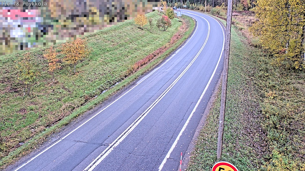Kelikamerat Kuva Tie 78 Rovaniemi, Pöykkölä, Rovaniemi, Lappi