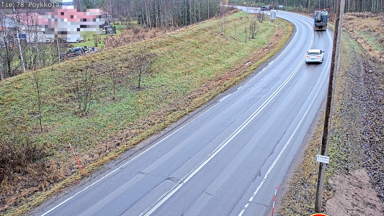 Kelikamerat Kuva Tie 78 Rovaniemi, Pöykkölä, Rovaniemi, Lappi