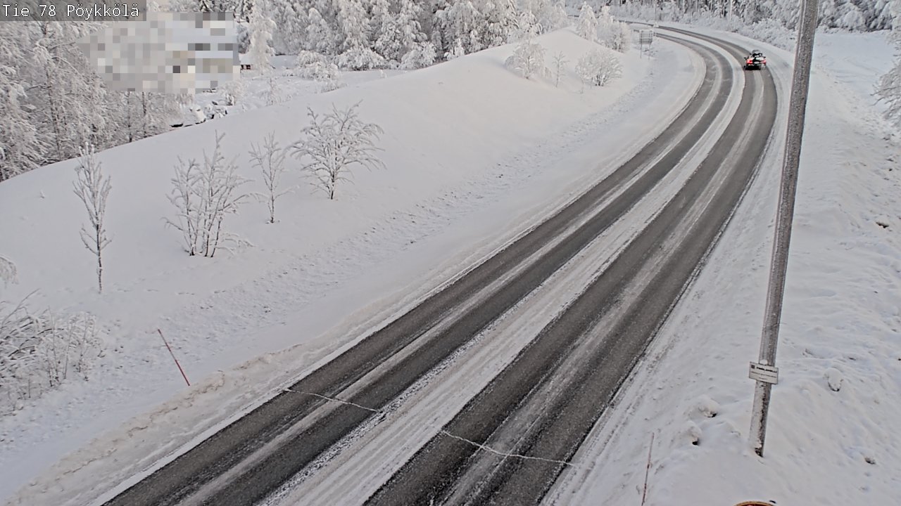 Kelikamerat Kuva Tie 78 Rovaniemi, Pöykkölä, Rovaniemi, Lappi