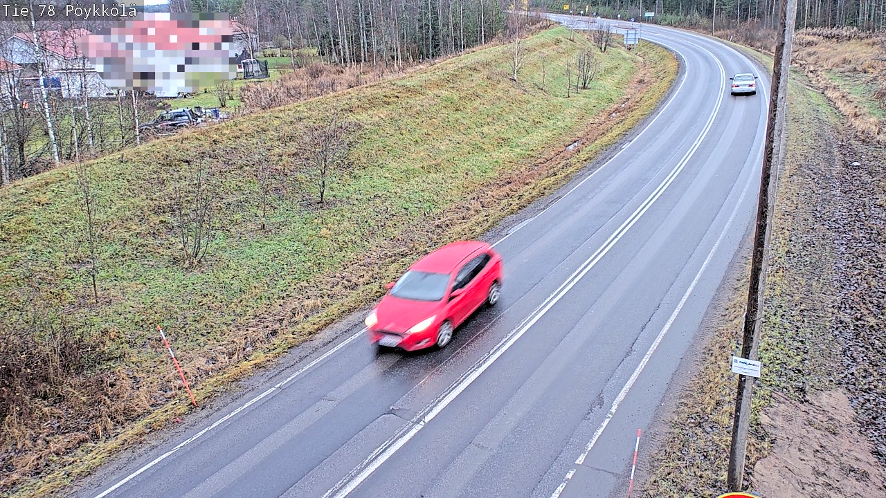 Kelikamerat Kuva Tie 78 Rovaniemi, Pöykkölä, Rovaniemi, Lappi