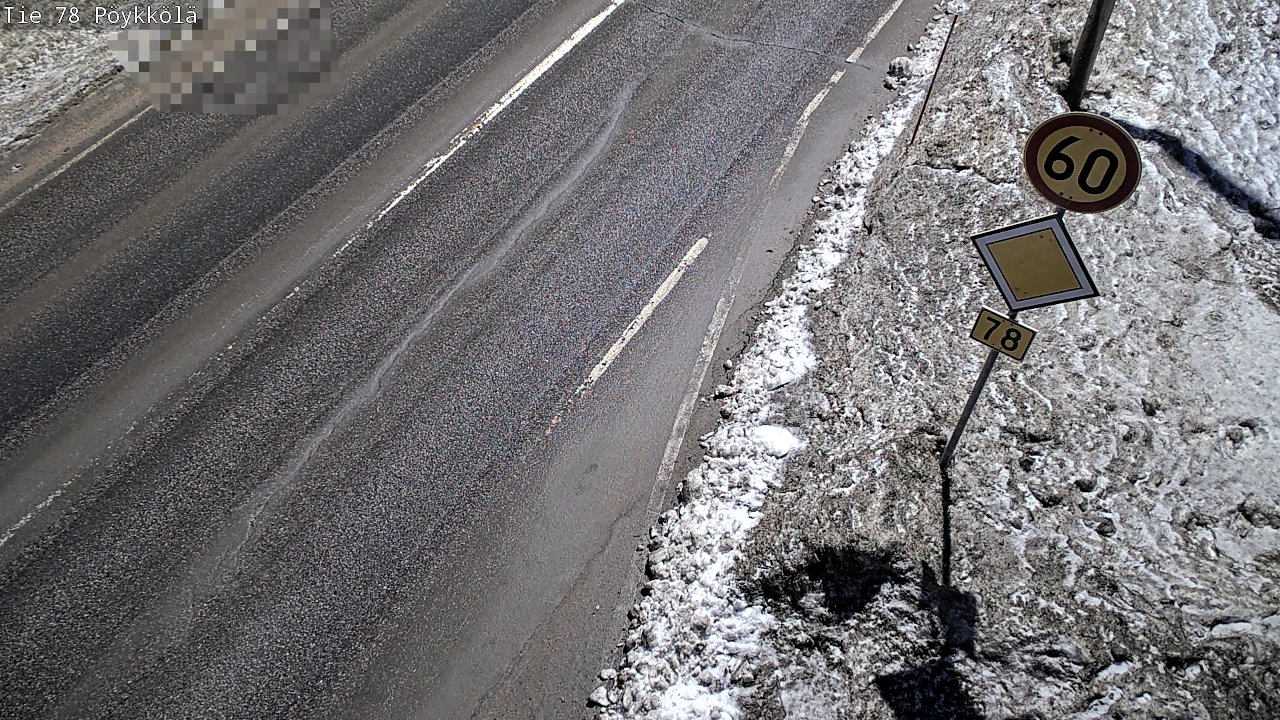 Kelikamerat Kuva Tie 78 Rovaniemi, Pöykkölä, Rovaniemi, Lappi