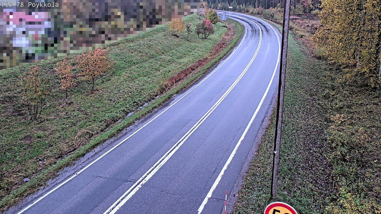 Kelikamerat Kuva Tie 78 Rovaniemi, Pöykkölä, Rovaniemi, Lappi