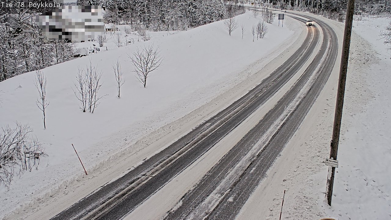 Kelikamerat Kuva Tie 78 Rovaniemi, Pöykkölä, Rovaniemi, Lappi