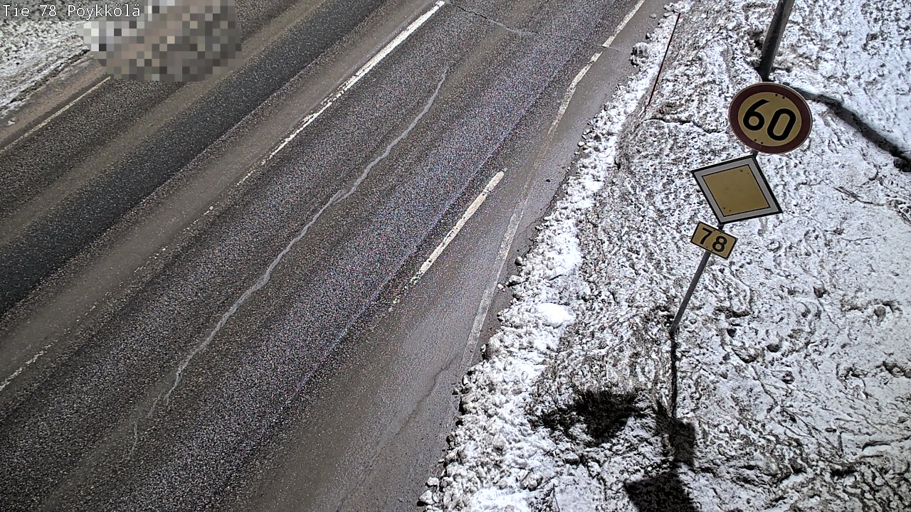 Kelikamerat Kuva Tie 78 Rovaniemi, Pöykkölä, Rovaniemi, Lappi