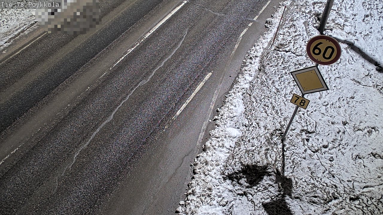 Kelikamerat Kuva Tie 78 Rovaniemi, Pöykkölä, Rovaniemi, Lappi