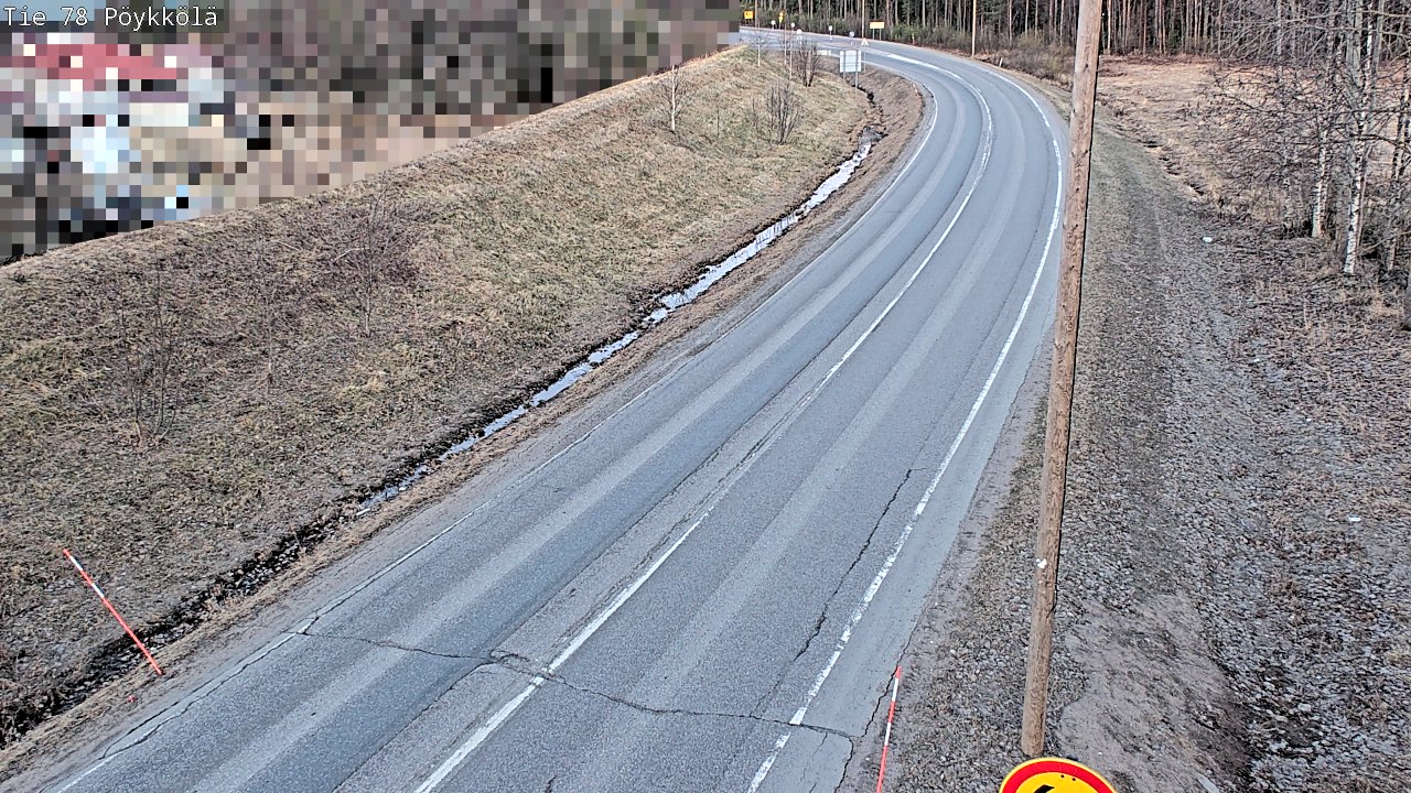 Kelikamerat Kuva Tie 78 Rovaniemi, Pöykkölä, Rovaniemi, Lappi